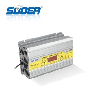Cargador de batería inteligente de nuevo diseño rápido 12V 30A modo trifásico pantalla LCD inversor Entrada de mercado del sudeste asiático 5V salida DC AC - Product Image 2