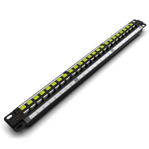 CAT6数据配线架19英寸1U机架机柜，带工程级电缆，用于WiFi和4g网络 - Product Image 4