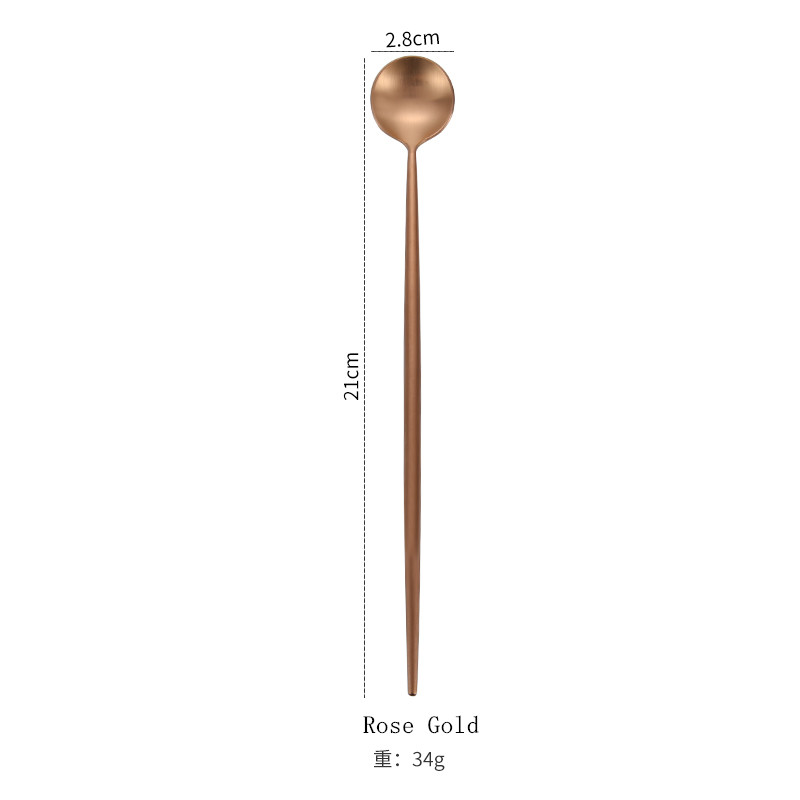 Rose Gold Spoon