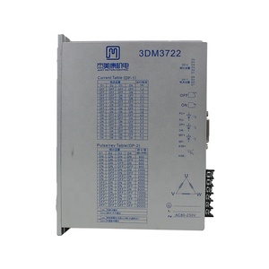 Kit de controlador y motor paso a paso de 1,2 grados trifásico 3DM3722 de alta calidad para CNC para control de movimiento de precisión - Product Image 1