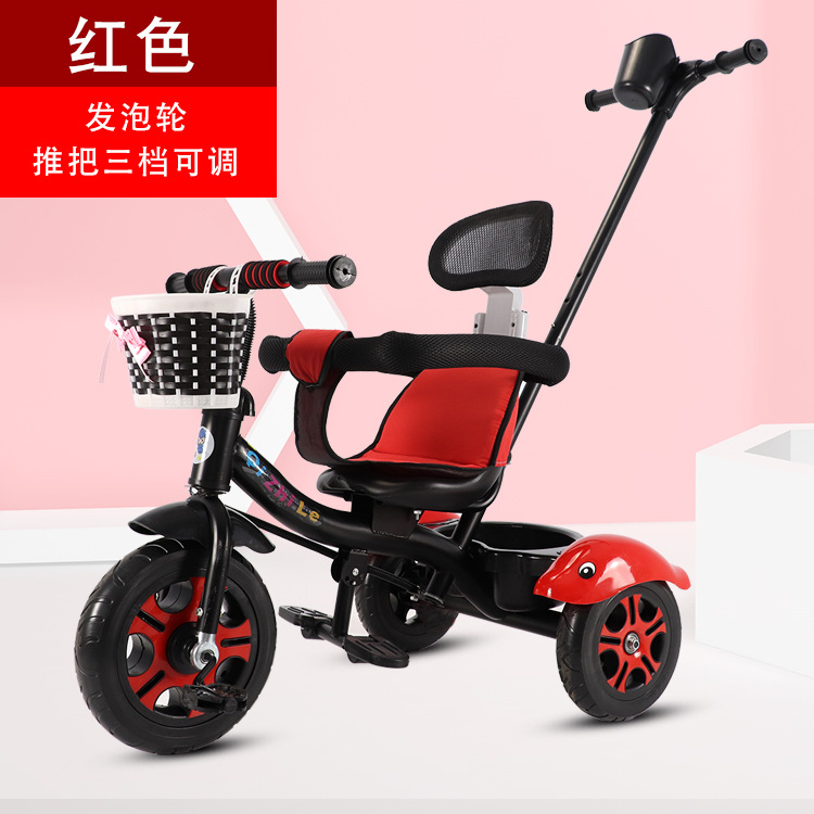 Roues en mousse noires et rouges