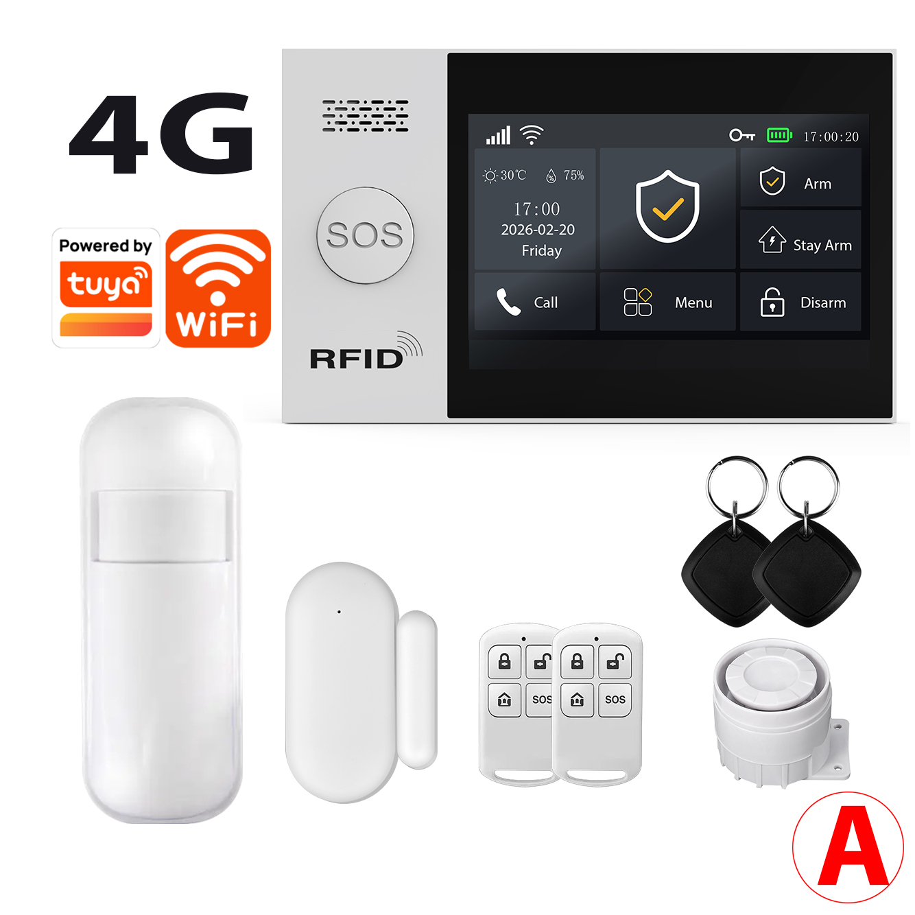 White 4G-107-Set A
