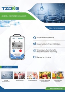 Registrador de datos de temperatura inalámbrico de un solo uso para seguimiento en vivo en cualquier momento y en cualquier lugar - Product Image 3