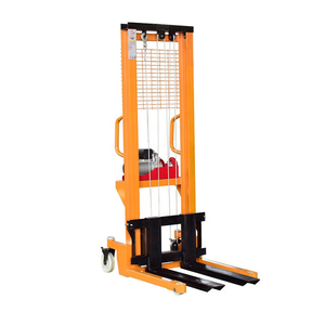 Electric Hydraulic Forklift 1tons 1.6meters Stacker Small <strong>Loading</strong> <strong>and</strong> <strong>Unloading</strong> Truck Manual Forklift - Product Image 2