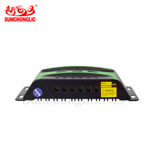 Controller solare Sunchonglic 30amp controller per caricabatterie solare PWM manuale 12V 24V 30A - Product Image 6