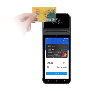 ZCS Z92 <strong>Android</strong> OS Handheld POS Machine <strong>Device</strong> <strong>with</strong> 58mm Thermal <strong>Printer</strong> - Product Image 1