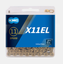 X11EL Titane Or 116 maillons