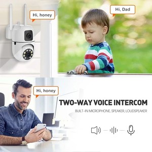 Dual Lens Security CCTV Network <strong>Camera</strong> <strong>2MP</strong> WIFI Indoor <strong>IP</strong> <strong>Camera</strong> Night Vision Motion Detection Outdoor Application - Product Image 5