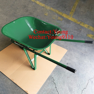 Heavy Duty WB6400 Welded Wheelbarrow Strong Solid Wheels Garden Material Building Construction Welding <strong>Sites</strong> Made <strong>Saudi</strong> Arabia - Product Image 4