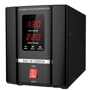 Pantalla LCD de 2000VA, salida AC220V, 100-250V, Servomotor de entrada, regulador de voltaje automático, estabilizador para electrodomésticos - Product Image 2
