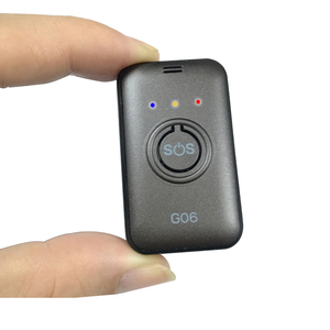 精确定位微型全球定位系统跟踪器G06支持移动应用迷你全球定位系统跟踪器求救帮助微型跟踪设备 - Product Image 1