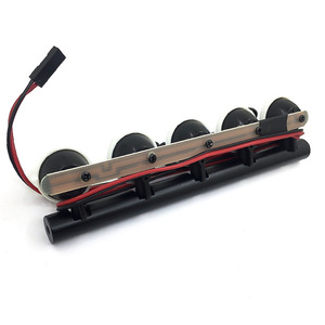 ชุดไฟ LED ติดหลังคา1/10ตีนตะขาบ RC พร้อมเลนส์ Hella-เข้ากันได้กับ tr_ *-X4และ SCX10 - Product Image 3