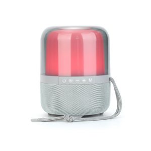 Radio FM Tarjeta TF Sistema de audio TWS Carcasa transparente RGB Luz colorida Altavoz inalámbrico portátil BT 5,3 - Product Image 2