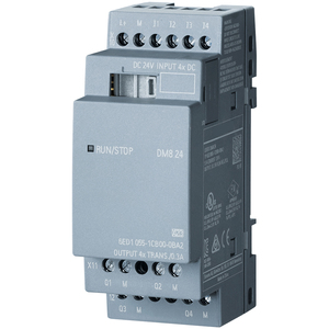 Para SIEMENS PLC 100% nuevo y Original Spot Logo 6ED1055-1MA00-0BA2 LOGO AM2 Módulo de expansión, SV/12/24V DC,2 entradas analógicas - Product Image 1