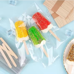 小型可再密封塑料自封胶透明透明OPP大提琴聚玻璃纸袋包装零食糖果卡 - Product Image 5