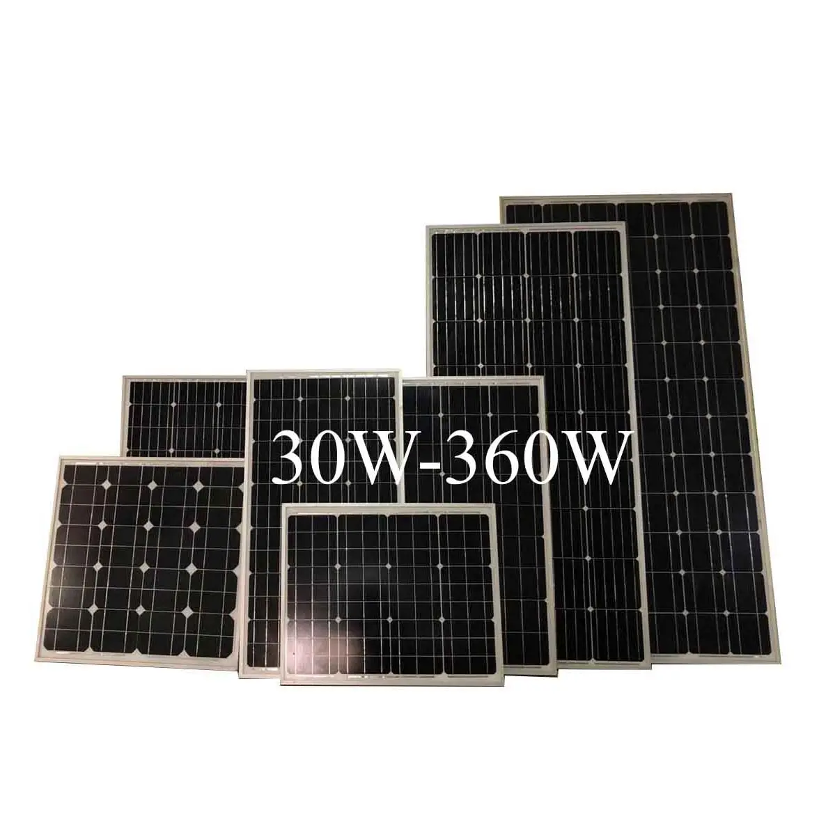 Fabrika doğrudan en iyi fiyat 180W Mono güneş panelleri 180W 36 hücreleri güneş paneli