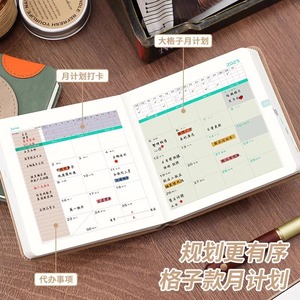 2025 Schedule Mini square Pocket <strong>Notebook</strong> Time Management Efficiency Manual Schedule Planner School Diary Pu Notebook3357 - Product Image 3