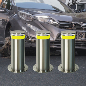 Bán Buôn 6Mm Tự Động Có Thể Thu Vào Bãi Đậu Xe Bollard 304 316 Thép Không Gỉ Trường An Ninh Xe Chống Va Chạm Điều Khiển Từ Xa - Product Image 1