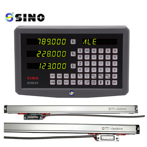 Strumento di misura digitale SDS6-3V DRO SINO per fresatrici con codificatore a scala di vetro lineare - Product Image 3