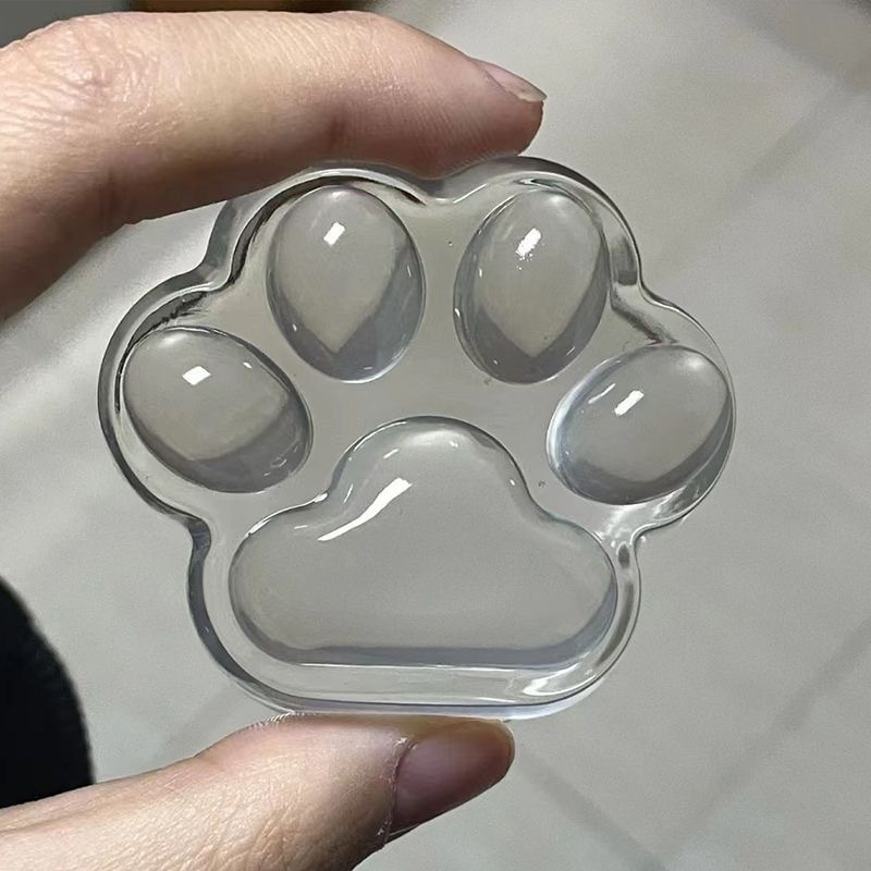 Cat paw-fully transparent