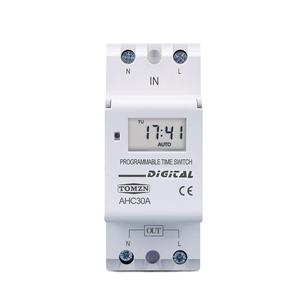 Nuovo tipo guida Din 2 fili settimanale 7 giorni programmabile interruttore orario digitale relè controllo Timer AC 220V 230V 12V 24V 48V 16A - Product Image 1