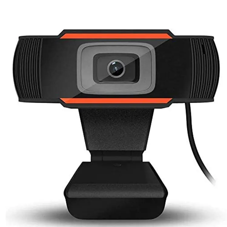 Cámara Web con micrófono incorporado para ordenador, webcam de 720p HD con USB para enseñanza en línea, videoconferencia, chat, pc, 720