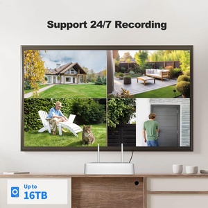 Kit NVR Wireless a 4 Canali con Telecamera di Sicurezza PTZ per Interni ed Esterni, Sistema CCTV di Sicurezza con Monitoraggio Intelligente 2MP - Product Image 5