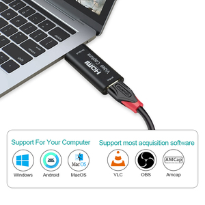 用于流直播的HDMI转USB 2.0记录捕获设备4k音频捕获适配器 - Product Image 4