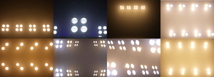 Yeni tasarım RGBW DMX512 ses kontrollü alüminyum 4X100W 2-in-1 LED Cob Par işık spot ev partisi için - Product Image 6