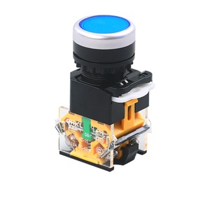 LA38 Led açık kapalı 12v 24v 220v 22mm güç Push Button elektrik anlık anahtarı Timedelay çift hızlı dokunsal düğme anahtarı - Product Image 6