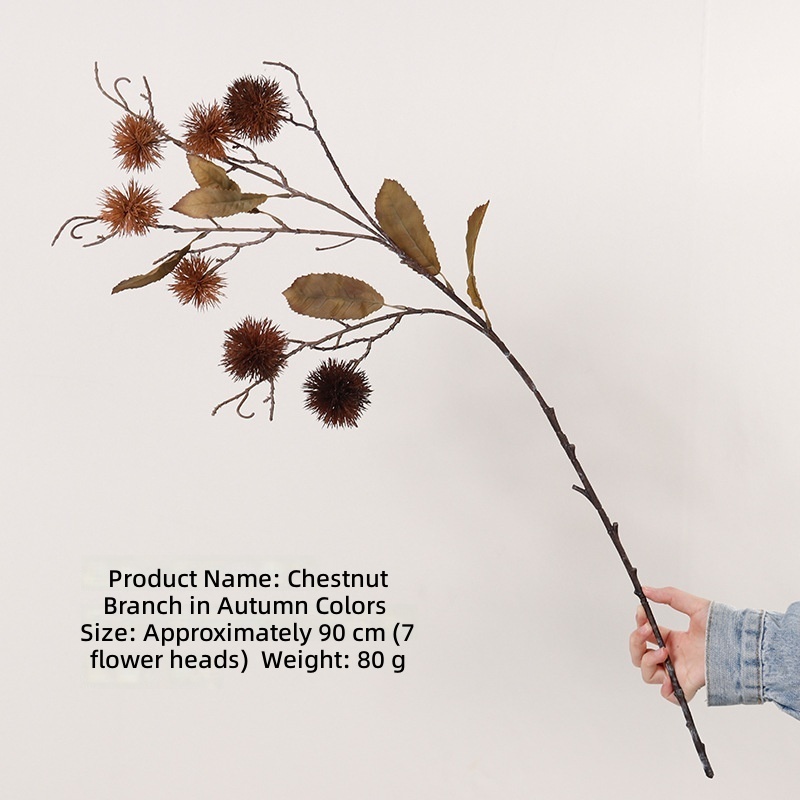 Chestnut branch autumn color-90cm