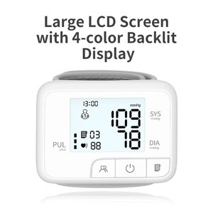 Thông minh tensiometro huyết áp kỹ thuật số máy đo huyết áp Cuff nói chuyện Huyết Áp Màn hình cổ tay cho bệnh viện nhà - Product Image 2