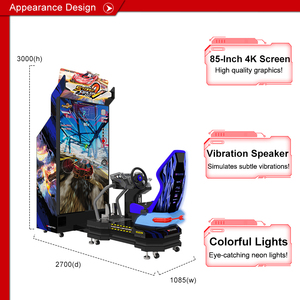 Storm Racer 2 Simulatore di Guida a Gettoni Macchina Arcade Simulatore di Corse Automobilistiche Gioco Arcade di Corse Automobilistiche Macchina da Divertimento - Product Image 4