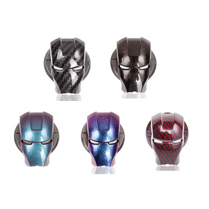 Protector de botón Universal 3D para coche, pulsador de encendido de motor, Iron Man - Product Image 1