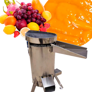 Ticari meyve Pulper makinesi Mango/elma/sebze işleme için 500 kg/saat yüksek kapasiteli-otomatik hamuru ekstraksiyonu - Product Image 1