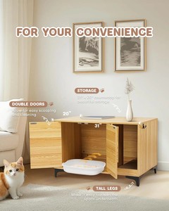 Jubinatural Hot Người Bán Phổ Đa Cấp Trong Nhà Leo Núi Khung Rắn Gỗ Thân Thiện Với Môi Quadrate Mèo Mèo Hộp Phụ Kiện - Product Image 4