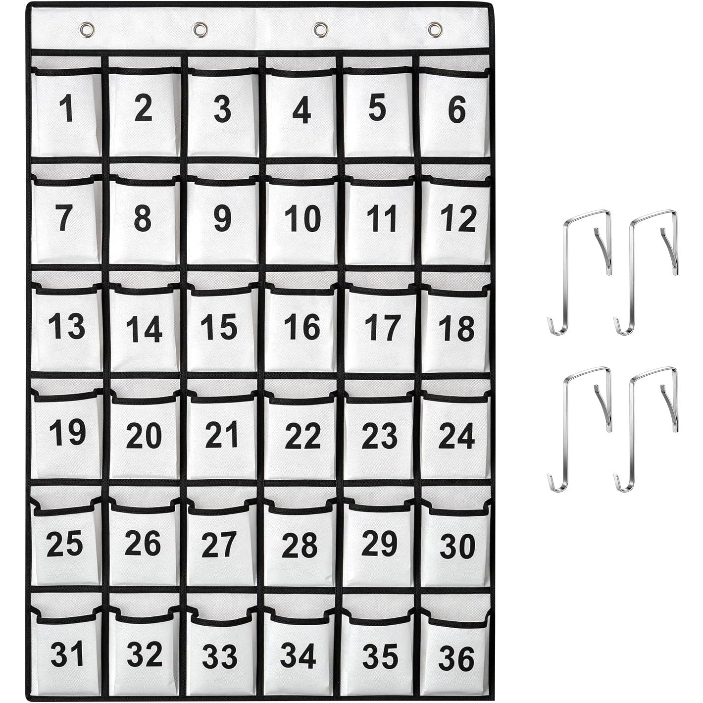 White-1pack of 36pockets