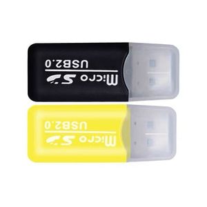Werbe geschenk Niedlich Mini TF USB 2.0 T-Flash Trans Flash Speicher kartenleser Adapter Externe Installation Bunter SD-Kartenleser - Product Image 3