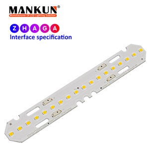 Zhaga โมดูลโคมไฟอลูมิเนียม80 H1แผงไฟ LED สำหรับถนนอุโมงค์โมดูล LED มาตรฐาน DC9V SMD 2.5W 202LM/W 0.01 95
