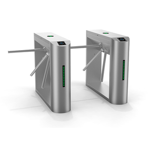 Cancello della barriera del cancello girevole del treppiede di controllo di accesso di altezza della vita semiautomatica ad alta sicurezza di 3 bracci per lo stadio - Product Image 4