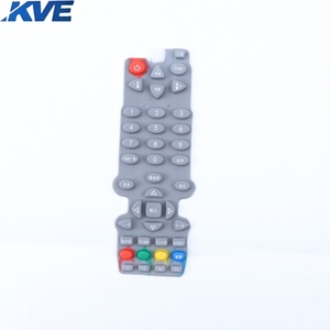 Tasti personalizzati in gomma siliconica per tastiera colorata, tastiera personalizzata in gomma siliconica con telecomando TV per serigrafia - Product Image 6