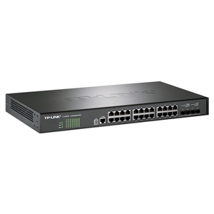 TP-Link TL-Sh 64,28 Millionen Mega Online gestapelter drei schicht iger Netzwerk verwaltungs schalter/24GE 4SFP Elektro instrument - Product Image 1
