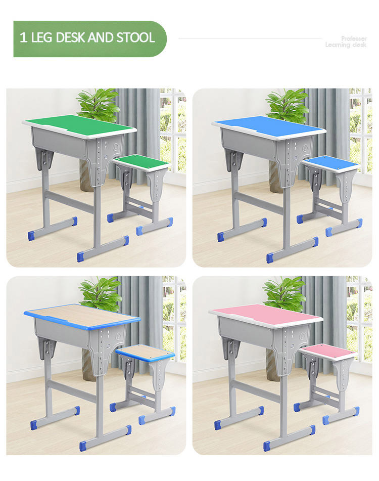 Single leg edging table + square stool