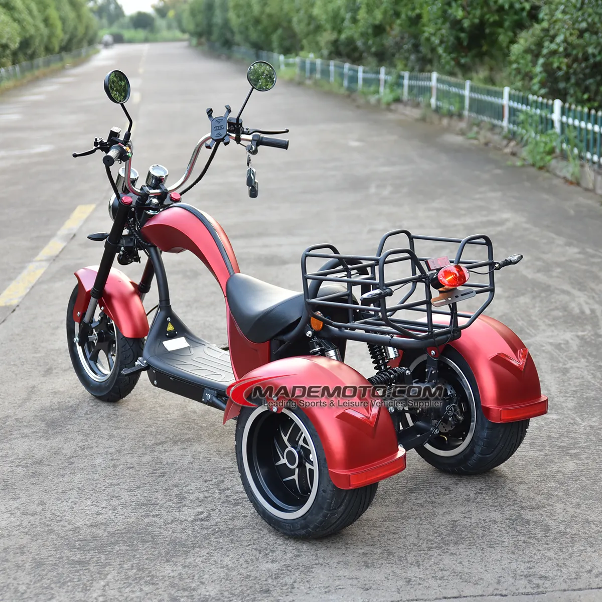 Triciclo y triciclo automáticos de la motocicleta de tres ruedas 200cc