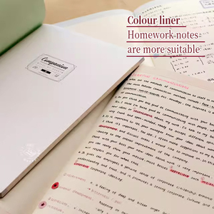 Individuelles Logo datiertes stipppapier Büropapier Notebook Zusammenstellung Notizbücher Notizbuch für Schüler niedliches Tierausschnittsbuch - Product Image 5