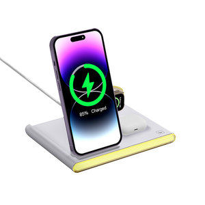 Tech Gadgets 15W Multi-Function Fast <strong>Charger</strong> <strong>All</strong>-In-One Wireless <strong>Charger</strong> for iPhone 15 14 13 12 Pro Max for Airpods IWatch - Product Image 1