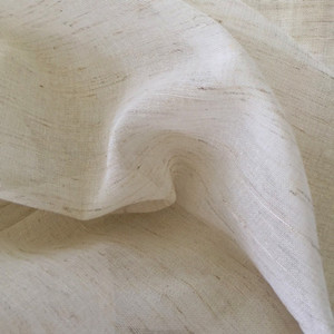 Natural Simplicity Sheer Drapery Fabric Linen-Look Linen Curtains for the <strong>Living</strong> Room <strong>Window</strong> - Product Image 4