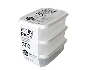 冷蔵库と食事の準備のためのふた付き積み重ね可能なネスティングプラスチック食品保存容器セット様々なサイズを使用 - Product Image 5