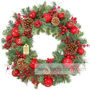 Factory Direct Sales Wholesale Handmade Wreath Making Supplies 35mm Artificial Mini <strong>Red</strong> <strong>Apples</strong> for Home Decoration Vase Filler