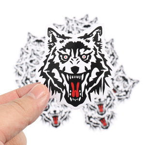 Vograce Nhãn Dán Tùy Chỉnh Bán Sỉ Nhãn Dán Vinyl Trong Suốt <span class=keywords><strong>Pvc</strong></span> Chống Thấm Nước Màu Trắng Nhãn Dán Vinyl Cắt Chết Anime Nhãn Dán Ba Chiều - Product Image 5